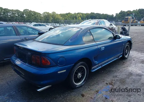 1998 Ford Mustang из США, поврежденный, VIN 1FAFP4047WF254266